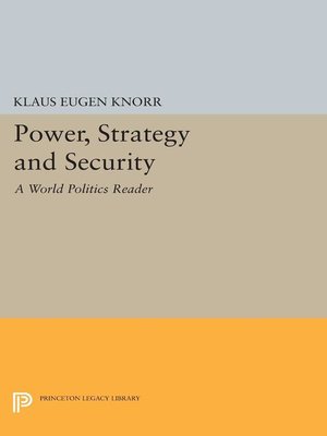 cover image of Power, Strategy and Security